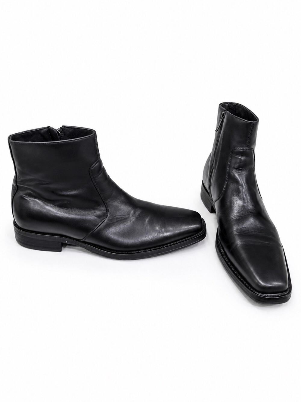 Kenneth Cole New York Soho Clean Cut Boot 8 Men's Black EUC
